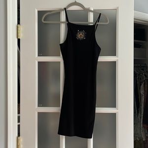 Butterfly bodycon dress